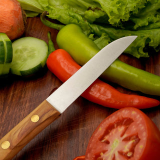 Herder Gemüsemesser | Zöppken Style | Premium Holzgriff & Lasergravur